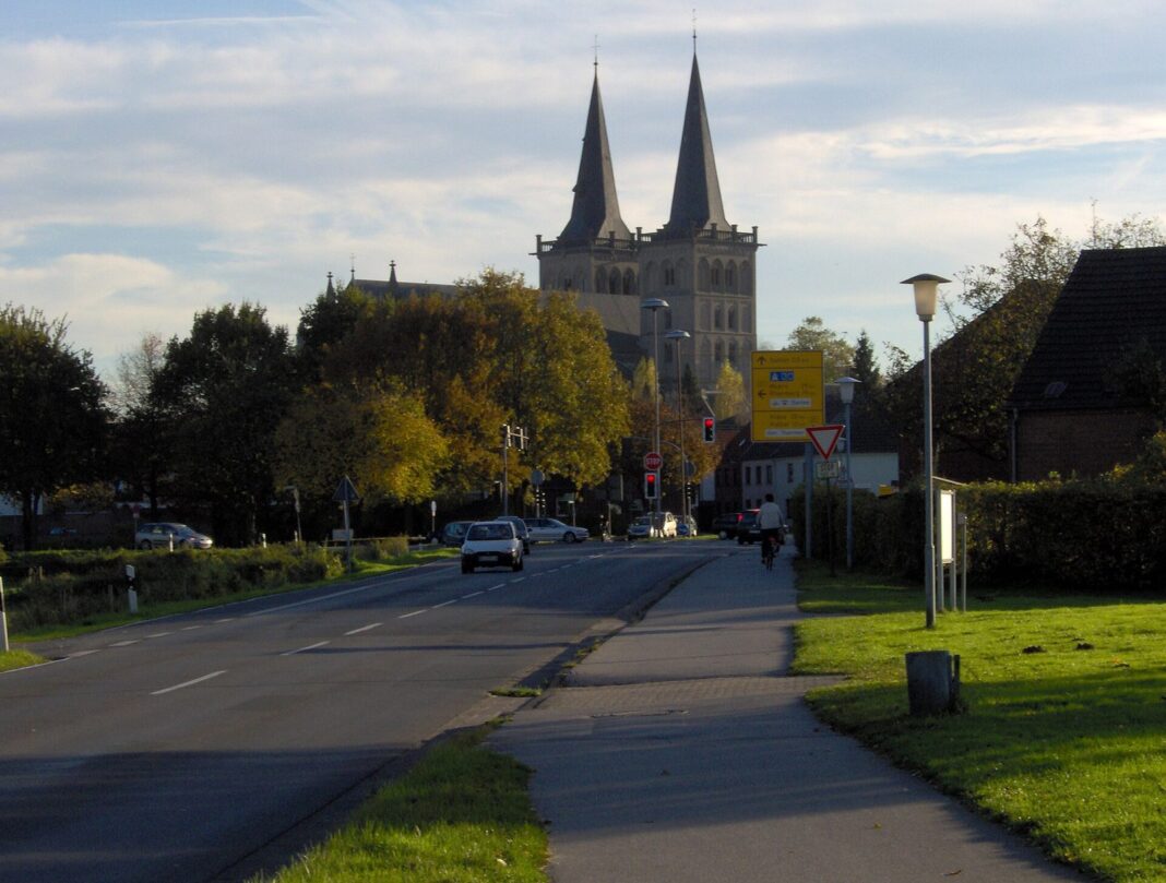 Blik op Xanten