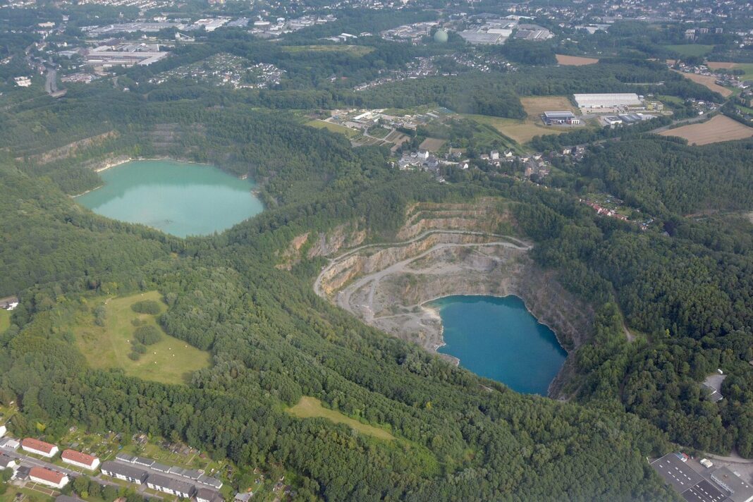 Luftbild Gruben Voßbeck und Schickenberg